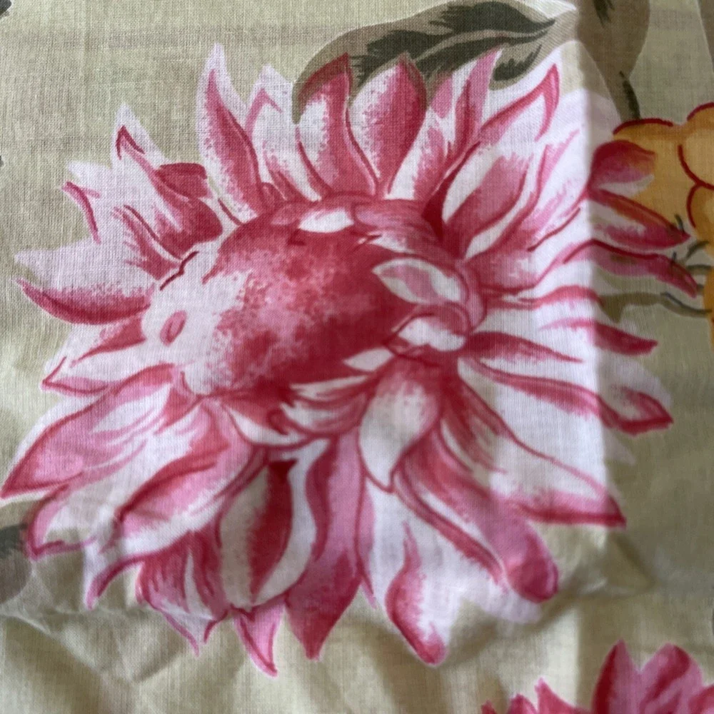 April Cornell QUEEN Size Quilt + 2 EURO Shams Pillow Cover Bedding Primavera New